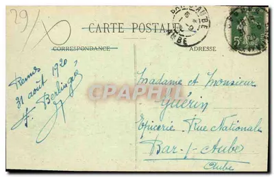 Kleding van PONT-AVEN — Collectie H. Laurent, Port-Louis — n° 1742 — Achterkant