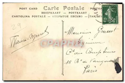 Pont-Aven — As Margens do Aren no Bois d'Amour — ND Pilol — Verso