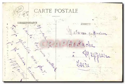 Longeville - O Portal da Igreja — Guinard, editor, Longeville — Verso