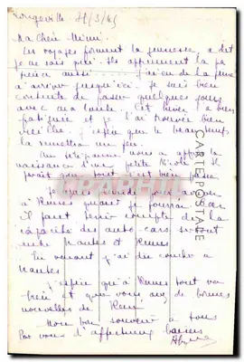 LONGEVILLE-sur-MER (Vendée) — Em direção à Floresta — (n° 0030) — Verso