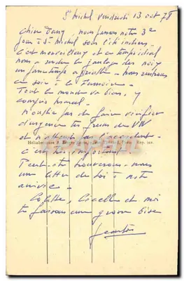 Abadía de San Miguel en l'Herm (Vendée) — Parte del antiguo refectorio — Héliobronure A. Bréger, París — Reverso