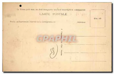 Mélay-Montaigu (Vendée) — Klasztor Niepokalanego Poczęcia — Odbudowany przez Pana Kanonika P. de Suvrot w 1867 roku — Rewers