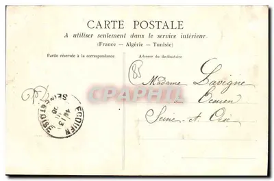O Calvário e a Gruta do Pèlerinagem — Touchegray, perto de Chantonnay (Vendée) — Coleção C. N. 18, Edições La Rocle-sur-Yon — Verso