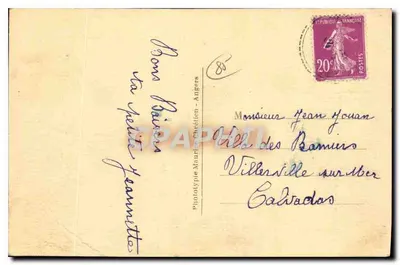 St-FLORENT-des-BOIS (Vendée) — Antigo Castelo de Badiolle — L.V. phot. — Verso