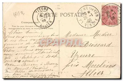 De Zwitserse Vendée — ROCHEART, bij Mortagne — La Sèvre aux Zais — Lib. Poupix, Mortagne — Achterkant