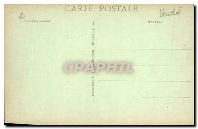 Avrillé - Pedras de Bel-Air — série 520, editor Jelli-Poupin, Montaigu — Verso