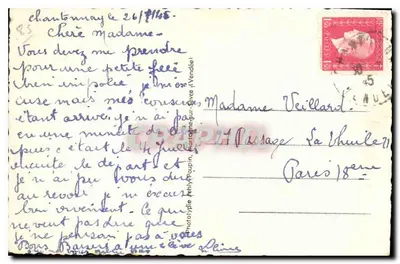 Chantonnay (Vendée) — A Igreja — Verso