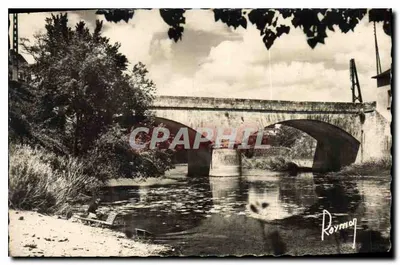 O Ponte em Mareuil-sur-le-Lay — Vendée — Edição Barrault & Roith, n° 203 A