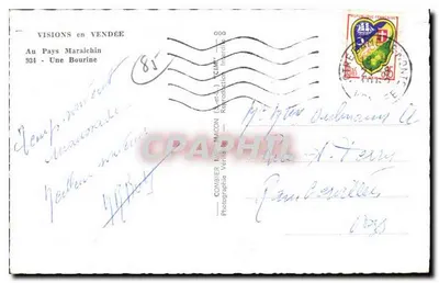 Jedna Bourine — Kraj Warzywników — Combiér Wyd. Macon — Rewers