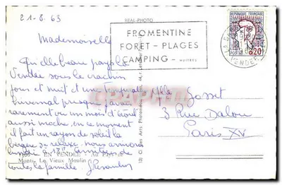 El Viejo Molino — Monts, en Vendée — CI. Les Arts Photogéniques — Reverso