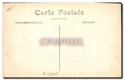 Hyères — Costebelle — Ed. speciaal "Aux Dames du Tronçais" — Achterkant