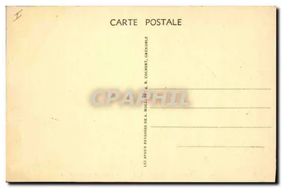 Góry Daluis — Trasa Alp, jej pasy, tunele — R. Colbert, Grenoble — Rewers