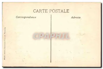 La Farandole — W Prowansji — Fotoatelier Baudouin-Vincent, Marsylia — Rewers