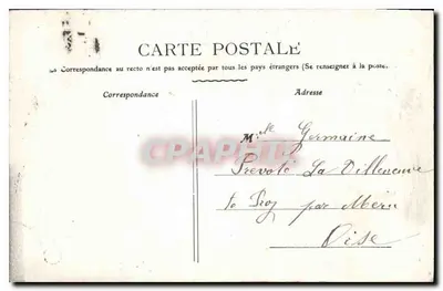 Calais — Place d'Armes — Muzeum i Wieża Strażnicza — C. A. P. — Rewers