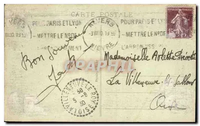 Châtelguyon — Widok na duże hotele — Tissal, nr 2609 — Rewers