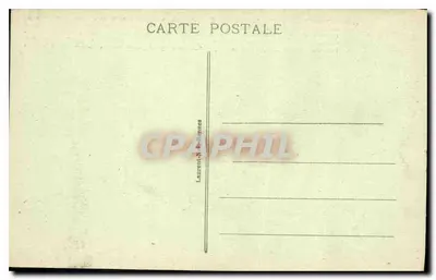 Zamek w Combourg (Il-et-V.) — Widok zamku przy jeziorze — wydawca Laurent-S.-F. & F. n°3118 — Rewers