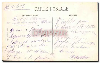 Rennes — Het Plantentuin — De Gewassen — A. G. — Achterkant