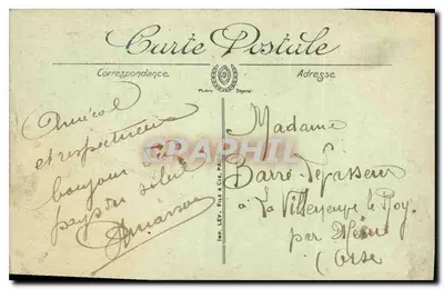 Marseille. Rond-Point i Promenade du Prado — LL. — Rewers