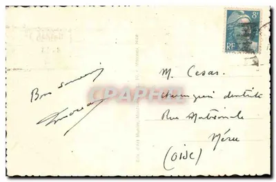 Nice — Promenade des Anglais — Wyd. d'Art Munier, nr 637 — Rewers