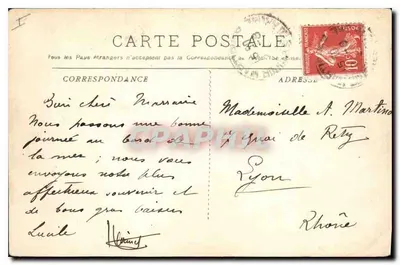 Martigues — Efeito de Noite e o Lago de Caronte — L.★ — Verso