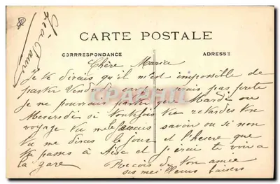 AIX-en-PROVENCE — A Fonte Monumental — Coleção Unida — Verso