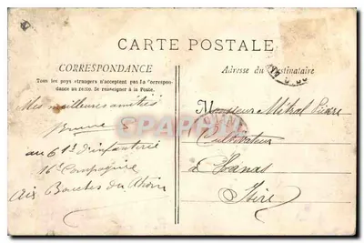 Aix-en-Provence — Monumentale Fontäne — Sammlung Jaussaud, n°120 — Rückseite
