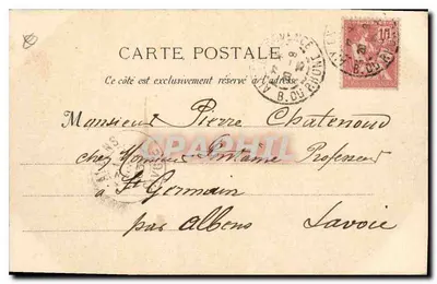 Aix : Grande Fontaine — E. Maroe, Editora — Verso