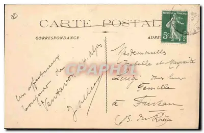 AIX-en-PROVENCE - Wielka Fontanna — J. B. Bouis, wyd. — Rewers