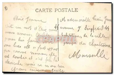 Aix-en-Provence — Wielka Fontanna — Międzynarodowa Wystawa Kolonialna 1931 — Rewers