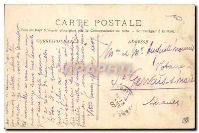 Aix-en-Provence — Fontana Monumentale — Collezione Jaussaud — Verso