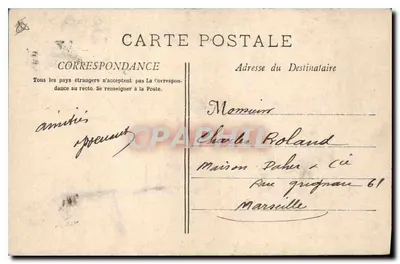 Aix-en-Provence — Fuente Monumental — Colección Jaussaud, n°120 — Reverso