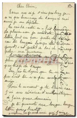 Aix-en-Provence — Saída do Cours Mirabeau — Tavelle, Editor — Verso