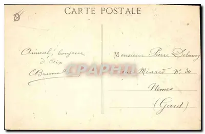 Aix-en-Provence — Pamiątkowa Fontanna Monumentsalna — Kolekcja Jausserand Aix, n°120 — Rewers