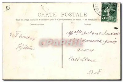Aix-en-Provence — Fonte da Rotonda — Col. C. Martinet — Verso