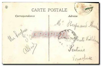 Aix-en-Provence — Fontaine de la Rotonde — PB — Rückseite