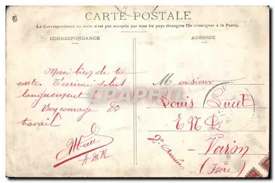 Aix-en-Provence — Fonte Monumental — Coleção Jaussaud, Aix — Verso