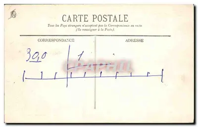 Aix-en-Provence — A Fontaine da Rotonda — Coleção C. Martinet, Aix — Verso