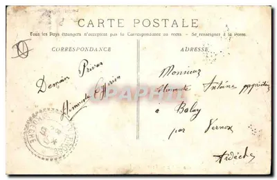 Aix-en-Provence — Fontaine Monumentale — Coleção Jaussaud, n°120 — Verso
