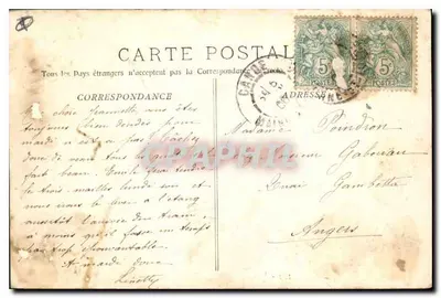Aix-en-Provence — Fontanna Monumentalna — Zbiór Jaussaud - Aix 120 — Rewers