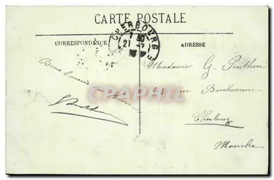 Le Havre — La Bourse et le Bassin du Commerce — LL. — n°84 — Rewers