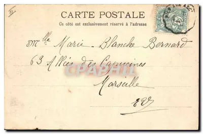Estérel — Ravin du Malinfernet — P. L. Mélan, wyd., Cannes, nr 468 — Rewers