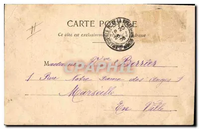 École de l'Esterel — Aile gauche — éditeur impr. J. Lévy — Reverso