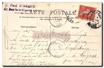 Les Grands Goulets - La Roche Fendue — O Vercors pitoresco — C. Artige filho, Aubenas (Ardeche) n°1392 — Verso