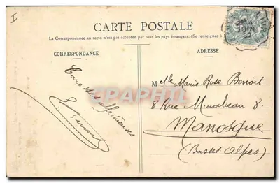 Le Vergors — Trasa Wielkich Przepaści — Kolekcja P. Peyrouze, Valence 398 — Rewers