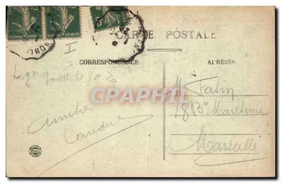 Trasa Wielkich Przepaści — Drôme — wydawca C. L. — Rewers