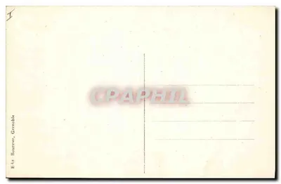 Les Grands Goulets et la Vernaison — Dauphiné — Le Vercors — Éditeur Boureuer, Grenoble, n°485 — Rewers