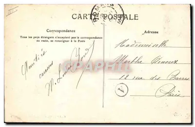 Les Grands Goulets — pittoreske uitzicht op het Ravin — C. Artige zoon, uitgever, Aubenas (Ardèche) — Achterkant