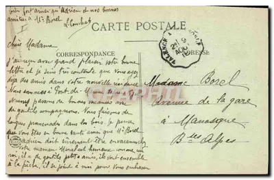Rodovia dos Grandes Goulets — Sob o Túnel da Roche Fendue — (CCL) — Verso
