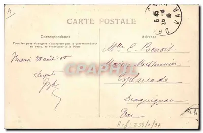 Entrada dos Petits Goulets — Carro Alpin saindo do Túnel — C. Artige filho, editor, Aubenas (Ardèche) — n° 3024 — Verso