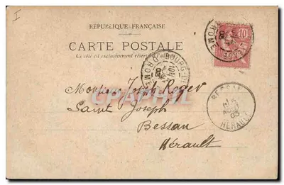 Les Grands Goulets — La Roche Fendue — G. Tournier, Éditeur, Valence — Verso